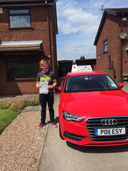 Congratulations to Dan Harrison who passed his driving test today and with just 2 drive faults <br />
<br />
Well done Dan - safe driving