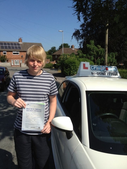 Congratulations to Dan Wilcox on passing your driving test today First attempt and with just with 4 driver fault Safe driving Dan<br />
<br />

<br />
<br />

<br />
<br />
Thanks a lot Craig youve been a great instructor with good patience and been very supportive I enjoyed my lessons and after never been in a car before you helped me gain confidence quickly Thanks again Dan<br />
<br />

<br />
<br />

<br />
<br />
Its been a pleasure to teach you Dan En