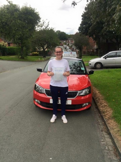 A big congratulations to Darcy Locker Darcy passed her driving test today at Cobridge Driving Test Centre with 0 driver faults - A clean sheet <br />
<br />
Well done Darcy - safe driving from all at Craig Polles instructor training and driving school 🚗😀