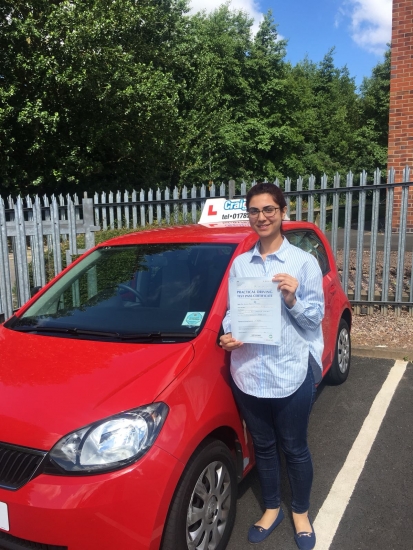 A big congratulations to Dr Asma Mughal, who has passed her driving test today at Newcastle Driving Test Centre.<br />
First attempt and with just 4 driver faults.<br />
Well done Dr Asma - safe driving from all at Craig Polles Instructor Training and Driving School. :)<br />
Instructor-Ashlee Kurian