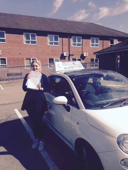 A big congratulations to Emily Everill for passing her driving test today First time and with just 3 driver faults <br />
<br />
A fantastic drive Emily - well done and safe driving