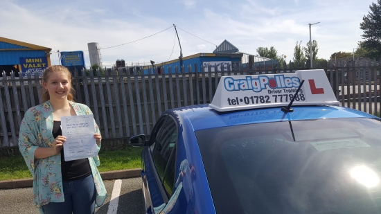 A big congratulations to Georgina Evans for passing her driving test today First time and with just 2 driver faults <br />
<br />
Well done Georgina - safe driving