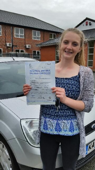 Congratulations to Hannah Ball who passed her driving test at the first attempt and with just 2 driver faults Well done Hannah - safe driving