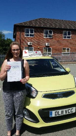 A big congratulations to Hannah Woolliscroft for passing her driving test today First time and with just 2 driver faults <br />
<br />
A fantastic drive Hannah - well done and safe driving