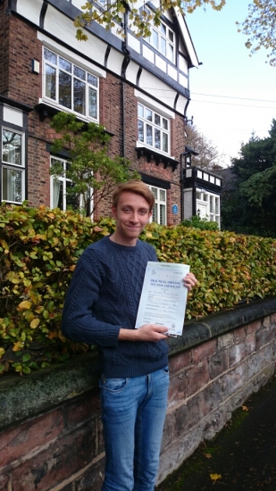 Congratulations to Harvey Ward for passing his driving test today First attempt and with just 8 driver faults Well done Harvey - Safe driving