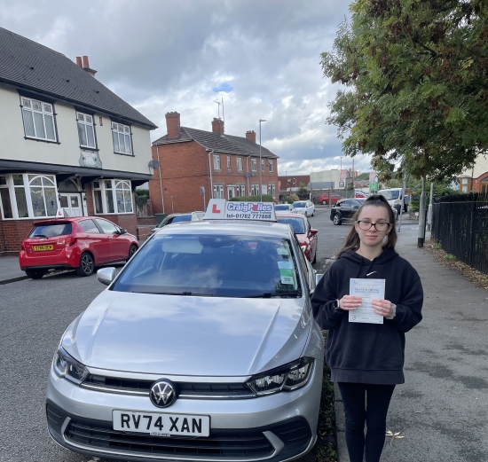 Huge congratulations today to Georgia O&acute;Grady.🥳<br />
Georgia has passed her driving test at her first attempt and with just 5 driver faults.<br />
Well done Georgia, safe driving from all at Craig Polles Instructor Training and Driving School. 🙂🚗<br />
Driving instructor-Andrew Corrigan