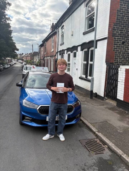 Huge congratulations today to Lewis Smith.🥳<br />
Lewis has passed his driving test at his first attempt and with just 4 driver faults.<br />
Well done Lewis, safe driving from all at Craig Polles Instructor Training and Driving School. 🙂🚗<br />
Driving instructor-Stephen Cope