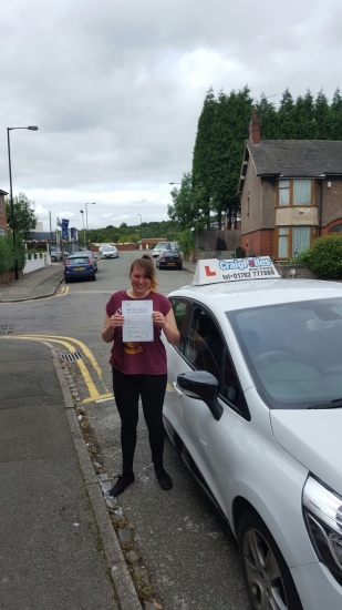 A big congratulations to Jessica Garside for passing her driving test today with just 3 driver faults <br />
<br />
Well done Jessica - safe driving