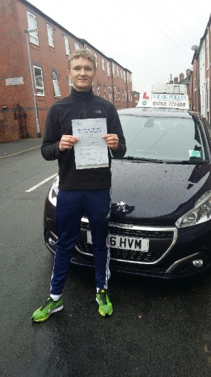 A big congratulations to Joe Podmore Joe passed his<br />
<br />
driving test today at Newcastle Driving Test Centre First time and with just 1 driver fault <br />
<br />
Well done Joe - safe driving from all at Craig Polles Instructor Training and Driving School 🚗😃