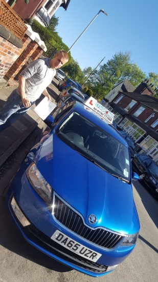 A big congratulations to Karl Oates, who has passed his driving test at Cobridge Driving Test Centre.<br />
First attempt and with just 2 driver faults.<br />
Well done Karl - safe driving from all at Craig Polles Instructor Training and Driving School. 😀🚗<br />
Instructor-Jamie Lees