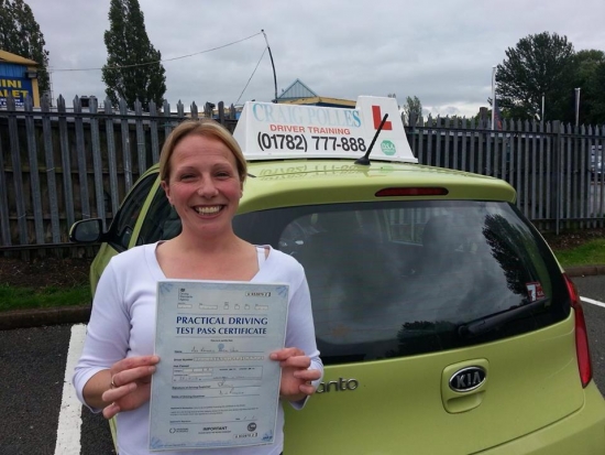 A big well done to Kath who has passed her driving test today Safe driving Kath