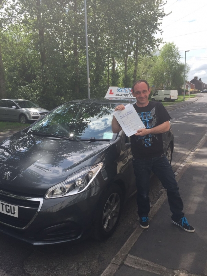 A big congratulations to Kevin Pattinson for passing his driving test today First time and with just 2 driver faults <br />
<br />
Well done Kevin - safe driving