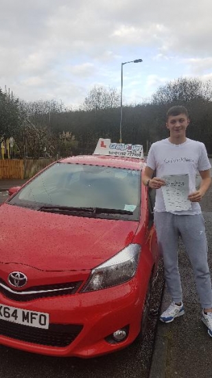 A big congratulations to Kieran Bebbington, who has passed his driving test today at Newcastle Driving Test Centre, with just 1 driver fault.<br />
<br />
Well done Kieran - safe driving from all at Craig Polles Instructor Training and Driving School. 🚗😀