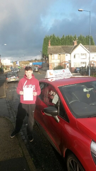 A big congratulations to Kieran Edgerton for passing his driving test today First attempt and with just 3 driver faults A great drive - safe driving Kieran