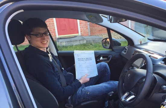 A big congratulations to Luke Dunn for passing his driving test today with just 5 driver faults <br />
<br />
Well done Luke - safe driving