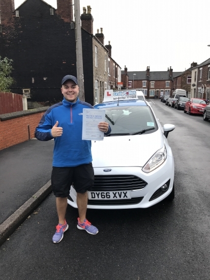 A big congratulations to Matt Evans Matt passed his driving test at Newcastle Driving Test Centre today and with just 1 driver fault<br />
<br />
Well done Matt - safe driving from all at Craig Polles instructor training and driving school 🚗😀