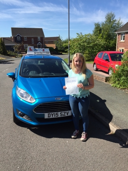 Congratulations to Megan Bourne for passing her driving test today Well done Megan - safe driving