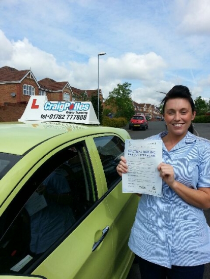 Congratulations to Nicola Morris for passing your driving test today with just 3 driver faults Very well done Nicola Safe driving