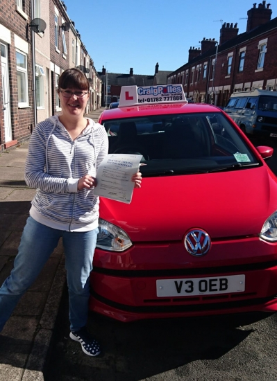 A big congratulations to Sarah Cartwright, who has passed her driving test today at Newcastle Driving Test Centre, with just 5 driver faults. Well done Sarah - safe driving from all at Craig Polles Instructor Training and Driving School. 🙂🚗 Instructor-Debbie Griffin