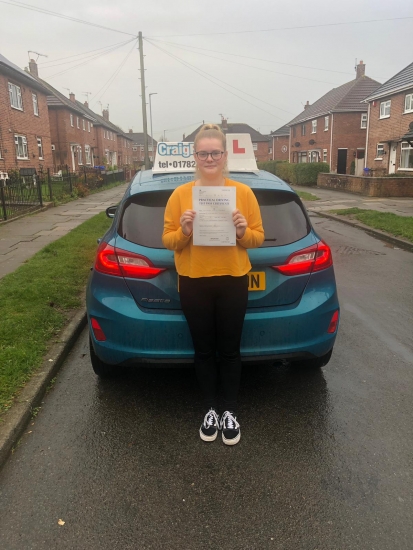 A big congratulations to Cayleigh Rodgers, who has passed her driving test today at Newcastle Driving Test Centre.<br />
Well done Cayleigh- safe driving from all at Craig Polles Instructor Training and Driving School. 🚗😀<br />
Instructor-Sara Skelson