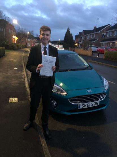A big congratulations to Louis Wetton, who has passed his driving test today at Newcastle Driving Test Centre, with 6 driver faults.<br />
Well done Lewis- safe driving from all at Craig Polles Instructor Training and Driving School. 🙂🚗<br />
Instructor-Sara Skelson