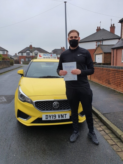 A big congratulations to Jacob Duffley, who passed his driving test today at Newcastle Driving Test Centre. First attempt and with just 6 driver faults.Well done Jacob- safe driving from all at Craig Polles Instructor Training and Driving School. 🙂🚗Instructor-Paul Lees