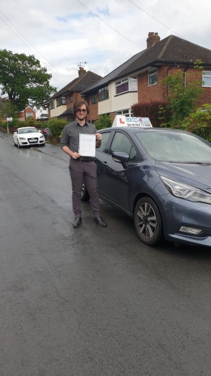 A big congratulations to Daniel Donegan. Daniel passed his driving test today at Newcastle Driving Test Centre. First attempt and with just 1 driver fault.<br />
Well done Daniel- safe driving from all at Craig Polles Instructor Training and Driving School. 🙂🚗<br />
Instructor-Joe O´Byrne