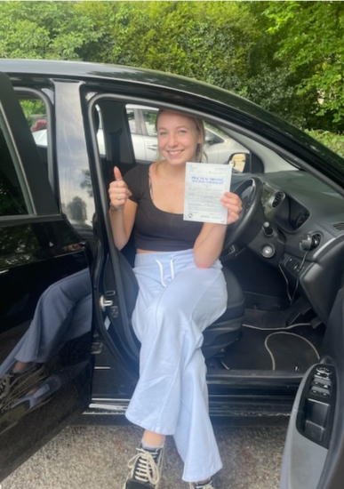 A big congratulations to Felicity Shone-Jackson.🥳 <br />
Felicity passed her driving test today at Crewe Driving Test Centre, with just 2 driver faults. <br />
Well done Felicity - safe driving from all at Craig Polles Instructor Training and Driving School. 🙂🚗<br />
Driving instructor-Andrew Crompton