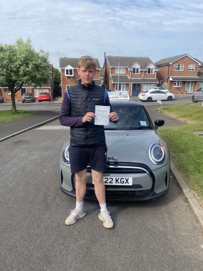 A big congratulations to Lucas Myatt.🥳<br />
Lucas passed his driving test today, at Newcastle Driving Test Centre. At his first attempt and with just 4 driver faults.<br />
Well done Lucas safe driving from all at Craig Polles Instructor Training and Driving School. 🙂🚗<br />
Driving instructor-Mark Ashley