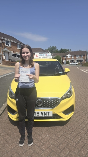 A big congratulations to Lucy Bithell.🥳<br />
Lucy passed her driving test today, at Newcastle Driving Test Centre. At her first attempt and with just 5 driver faults.<br />
Well done Lucy safe driving from all at Craig Polles Instructor Training and Driving School. 🙂🚗<br />
Driving instructor-Paul Lees