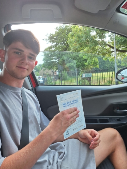 A big congratulations to Kyle Myatt.🥳<br />
Kyle passed his driving test today, at Cobridge Driving Test Centre with just 3 driver faults.<br />
Well done Kyle safe driving from all at Craig Polles Instructor Training and Driving School. 🙂🚗<br />
Driving instructor-Bradley Peach