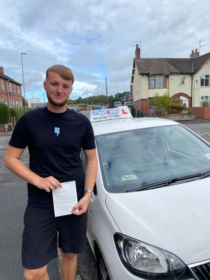 A big congratulations to Oliver Grocott.🥳<br />
Oliver passed his driving test today at Cobridge Driving Test Centre. First attempt and with just 2 driver faults.<br />
Well done Oliver safe driving from all at Craig Polles Instructor Training and Driving School. 🙂🚗<br />
Driving instructor -Jane Chester