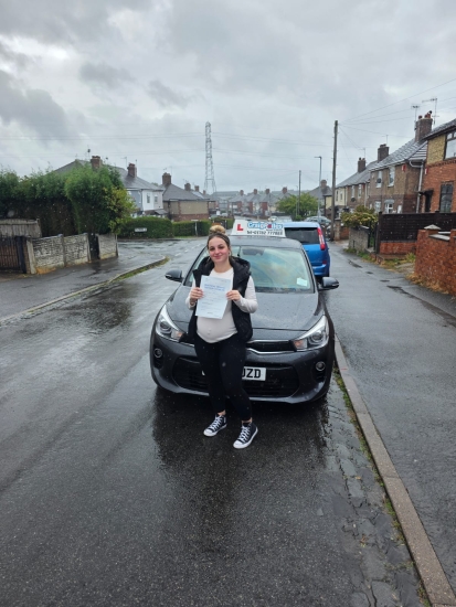 A big congratulations to Amber Huckfield.🥳<br />
Amber passed her driving test today at Cobridge Driving Test Centre. First attempt and with just 5 driver faults.<br />
Well done Amber safe driving from all at Craig Polles Instructor Training and Driving School. 🙂🚗<br />
Driving instructor -Andrew Crompton