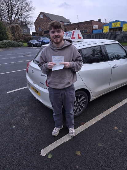 A big congratulations to Sam Garland.🥳<br />
Sam passed his driving test today at Newcastle Driving Test Centre, with just 4 driver faults.<br />
Well done Sam safe driving from all at Craig Polles Instructor Training and Driving School. 🙂🚗<br />
Driving instructor-Simon Smallman