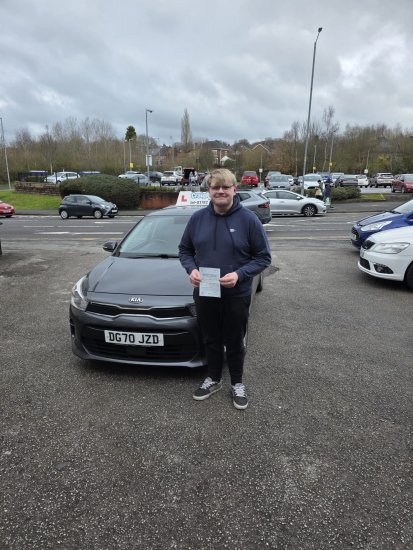 A big congratulations to Mason Jervis.🥳<br />
Mason passed his driving test today at Cobridge Driving Test Centre. First attempt and with just 6 driver faults.<br />
Well done Mason safe driving from all at Craig Polles Instructor Training and Driving School. 🙂🚗<br />
Driving instructor-Andrew Crompton