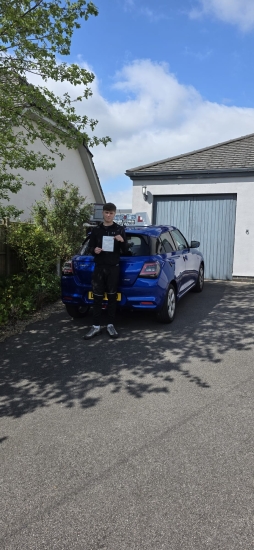 A big congratulations to Oscar West.🥳<br />
Oscar passed his driving test today at Cobridge Driving Test Centre. First attempt and with just 4 driver faults.<br />
Well done Oscar safe driving from all at Craig Polles Instructor Training and Driving School. 🙂🚗<br />
Driving instructor-Andrew Crompton