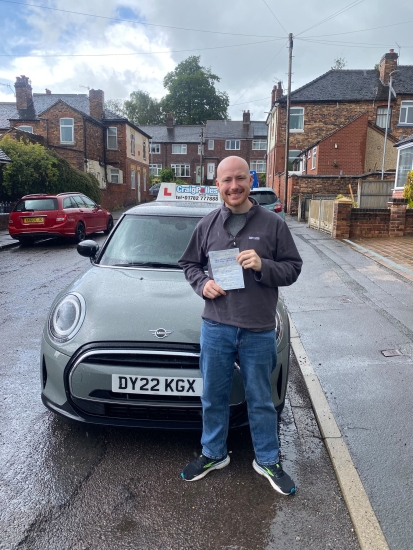 Huge congratulations today to Dan Chorlton.🥳<br />
Dan has passed his driving test today at his first attempt and with just 2 driver faults.<br />
Well done Dan safe driving from all at Craig Polles Instructor Training and Driving School. 🙂🚗<br />
Driving instructor-Mark Ashley