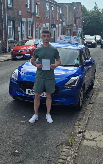 Huge congratulations today to Kyle Hammersley.🥳<br />
Kyle has passed his driving test with just 3 driver faults.<br />
Well done Kyle, safe driving from all at Craig Polles Instructor Training and Driving School. 🙂🚗<br />
Driving instructor-Andrew Crompton