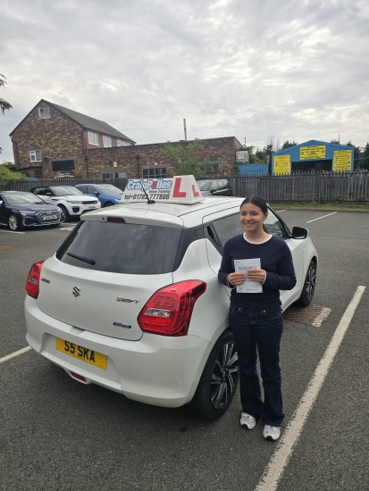 Huge congratulations today to Annie Taylor.🥳<br />
Annie has passed her driving test at her first attempt and with 6 driver faults.<br />
Well done Annie, safe driving from all at Craig Polles Instructor Training and Driving School. 🙂🚗<br />
Driving instructor-Simon Smallman