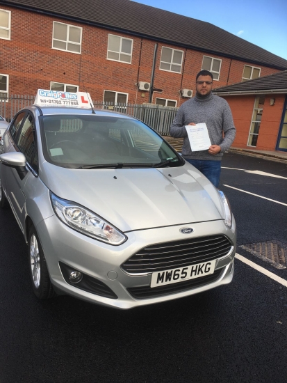 A big congratulations to Qaisser Tikka Qaisser passed his driving test today at Newcastle Driving Test Centre first time and with just 3 driver faults<br />
<br />
Well done Qaisser - safe driving from all at Craig Polles Instructor Training and Driving School 🚗😀