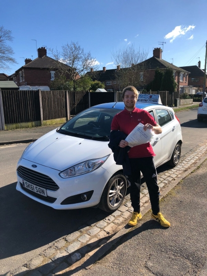 A big congratulations to Reece Palmer, who has passed his driving test today at Newcastle Driving Test Centre, at his First attempt and with just 4 driver faults.<br />
<br />
Well done Reece - safe driving from all at Craig Polles Instructor Training and Driving School. 😀🚗<br />
<br />
Instructor Sara Skelson.