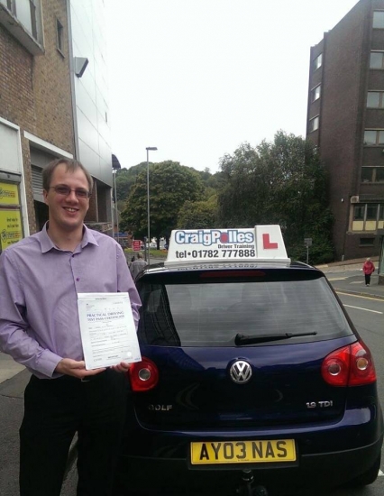 A big congratulations to Rob Parnell for passing his driving test today First time and with just 2 driver faults<br />
<br />
Well done Rob- safe driving
