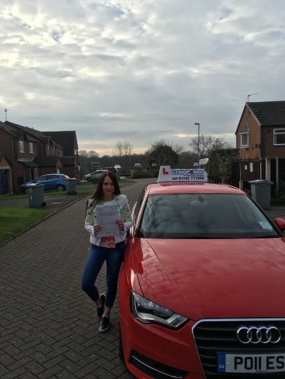 A big congratulations to Rosie Jones for passing her driving test today First time and with just 3 driver faults <br />
<br />
Well done Rosie - safe driving