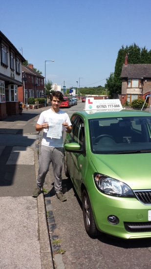 Congratulations to Sam Powell who has passed his driving test today with just 2 driver faults Well done Sam Safe driving