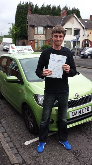 A big well done to Scott Downing for passing his driving test today First attempt and with just 1 driver fault Safe driving Scott