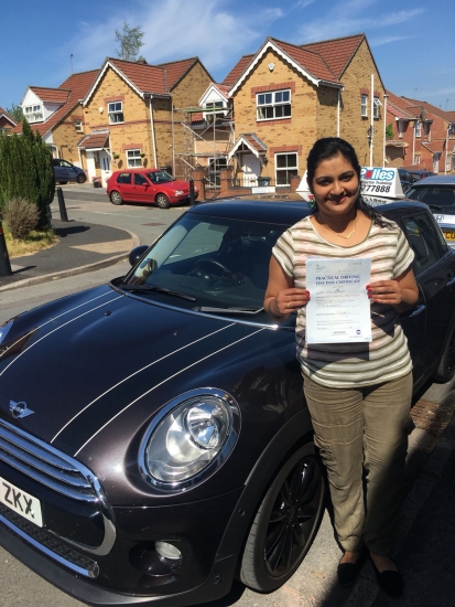 A big congratulations to Shani Abraham, who has passed her driving test today at Buxton Driving Test Centre.<br />
First attempt and with just 3 driver faults.<br />
Well done Shani - safe driving from all at Craig Polles Instructor Training and Driving School. 😀🚗<br />
Instructor-Ashlee Kurian
