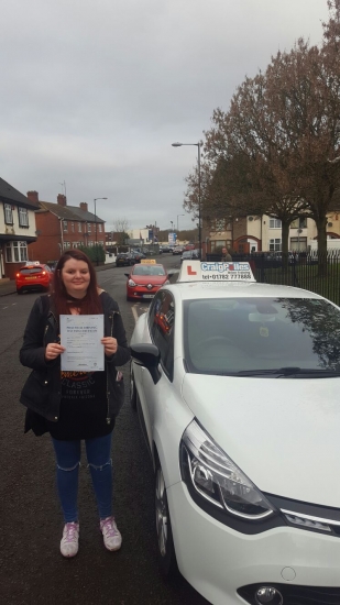 A big congratulations to Sian McMain Sian passed her<br />
<br />
driving test today at Cobridge Driving Test Centre with just 3 driver faults <br />
<br />
Well done Sian - safe driving from all at Craig Polles Instructor Training and Driving School 🚗😃
