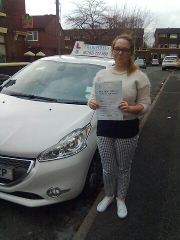 A big congratulations to Sophie Bennett for passing her driving test today First attempt and with just 5 driver faults A great drive Sophie - safe driving