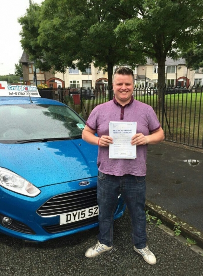 A big congratulations to Steve Wooldridge for passing his driving test today First time and with just 6 driver faults <br />
<br />
Well done Steve- safe driving