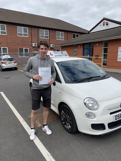 A big congratulations to Steve Baker, who has passed his driving test at Newcastle Driving Test Centre, on his First attempt and with just 2 driver faults.<br />
Well done Steve- safe driving from all at Craig Polles Instructor Training and Driving School. 🙂🚗<br />
Instructor-Dave Massey